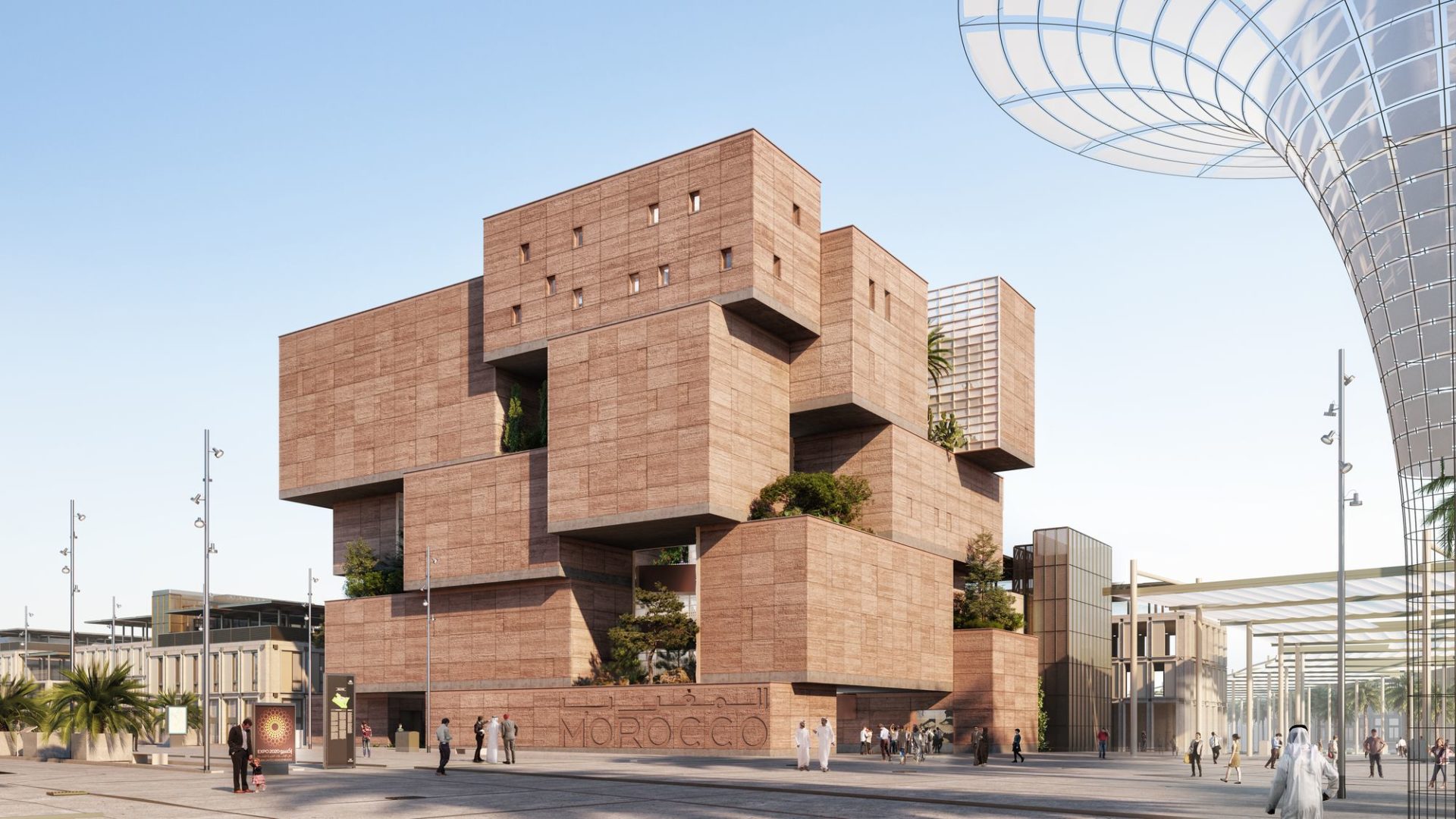 Morocco Pavilion Expo 2020 Dubai  -  Oualalou + Choi